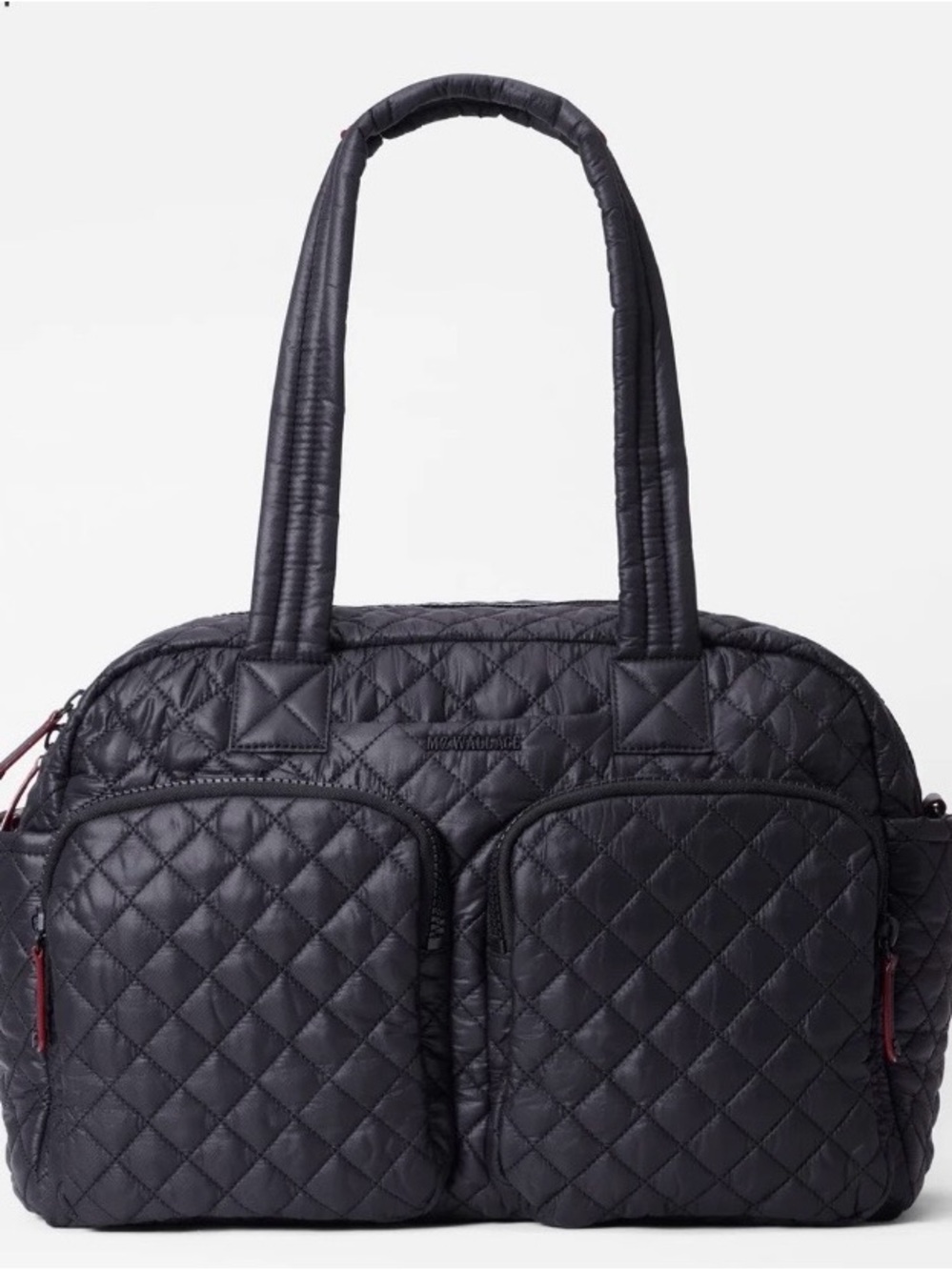 NWT Mz Wallace Black Nik Duffel Bag